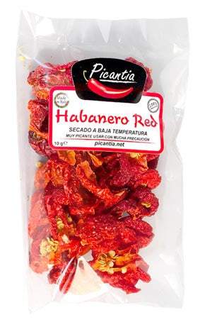 Habanero rojo entero 10g - savourshop.es