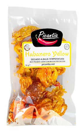 Habanero amarillo entero 10g - savourshop.es