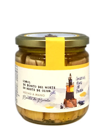 Loins of Bonito del Norte in olive oil Conservas Faro de Burela