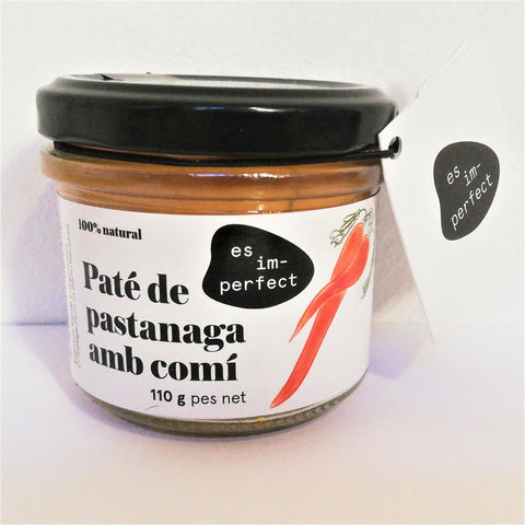 Carrot pâté with cumin is im-perfect