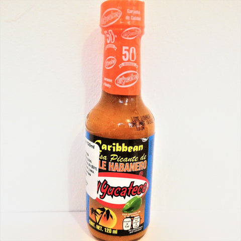 El Yucateco Caribbean Habanero Sauce 120ml