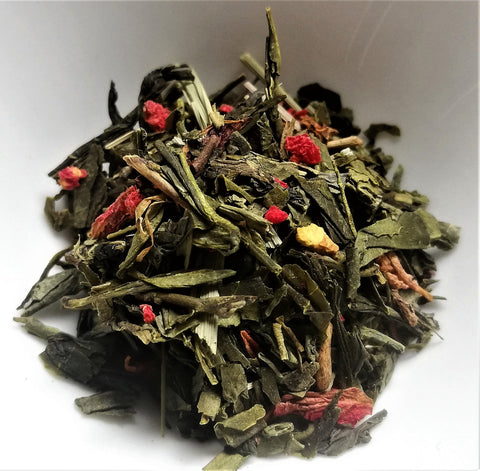 Pomegranate green tea 50g