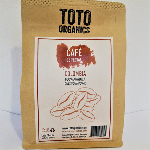 Colombian Coffee Toto Organics 250g