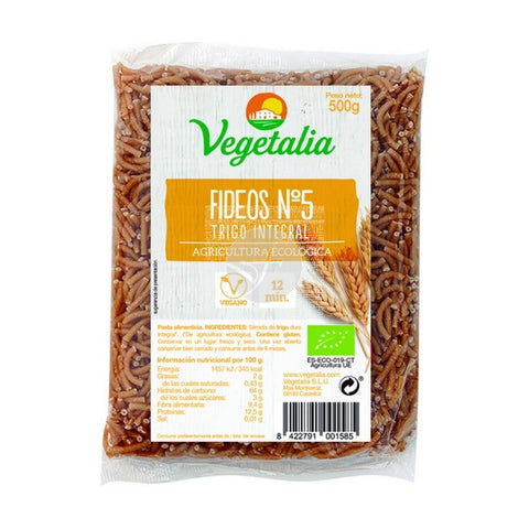 Organic Whole Noodles No. 5 Vegetalia 500g
