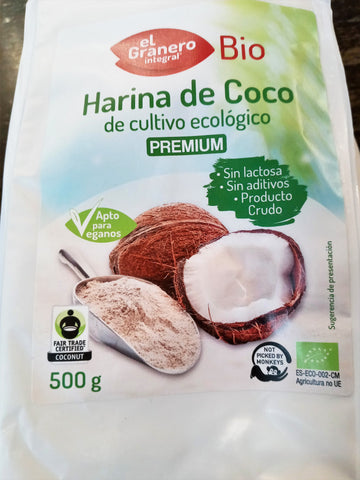 Organic coconut flour 500g