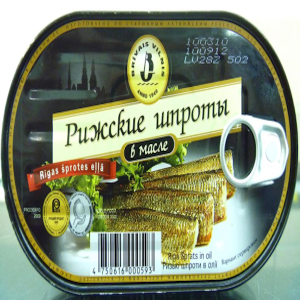 Riga Sprats en aceite - savourshop.es