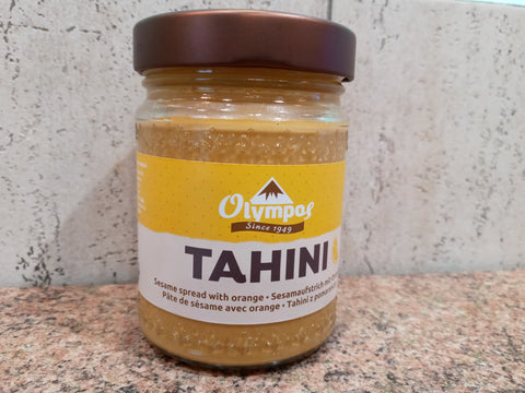 Tahini with orange